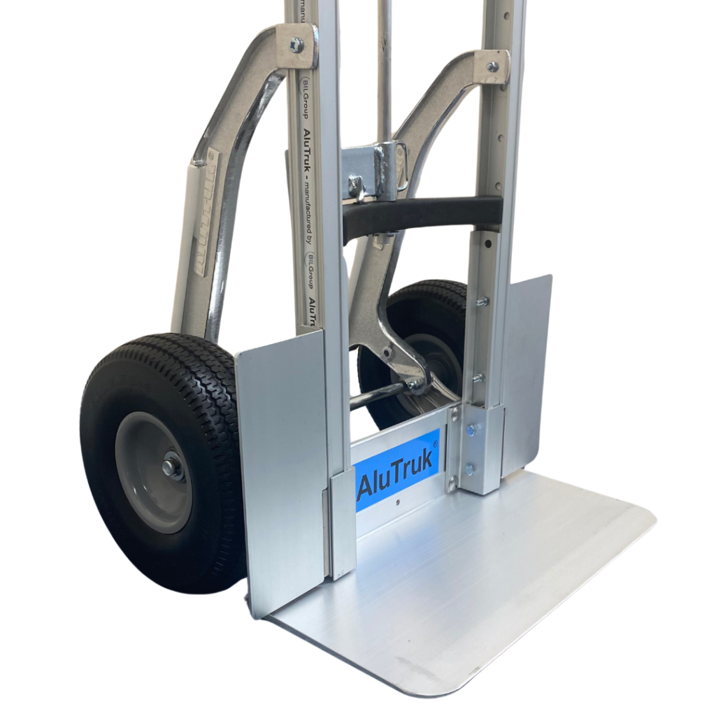 Alutruk Beer Keg Hand Truck With Stair Glide Assist Dual Grips Bil